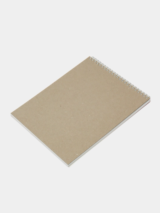 Prujinali sketchbuk 250 х 200 mm "Men-rassomman!" dan 30 varaqli
