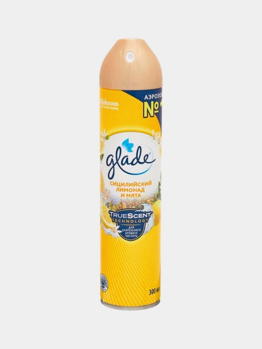 Havo hushboylagich Glade Sitsiliya limonadi va yalpiz, 300 ml