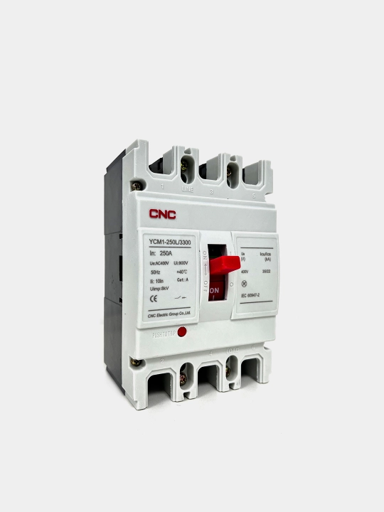 YCM1 3P avtomatik o'chirgichi, 63A/100A/250A