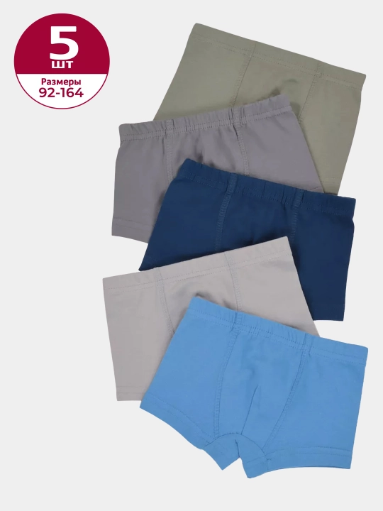 Трусы детские боксеры Willmoda, 944801, набор 5 шт - 