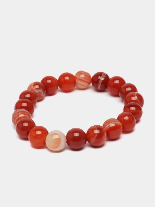 Bilaguzuk Carnelian tabiiy toshidan - 