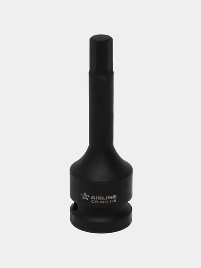 Zarba boshi 1/2" DR tashqi, olti burchakli, H8 L=78 mm, ATAS005 - 