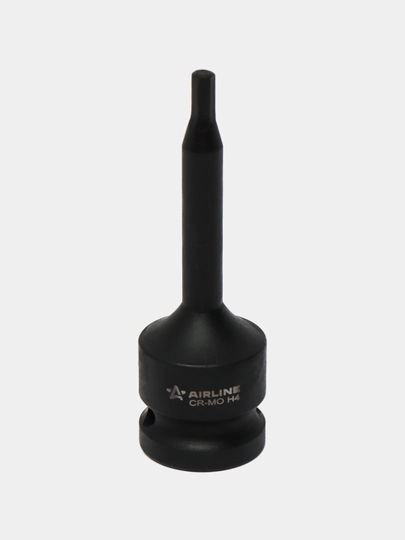 Zarba boshi 1/2" DR tashqi olti burchakli H4 L=78 mm, ATAS001 - 