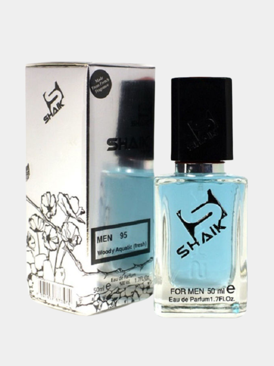 Parfyumlangan suv SHAIK 95, PACO RABANNE INVICTUS FOR MEN, erkaklar uchun atir, 50 ml