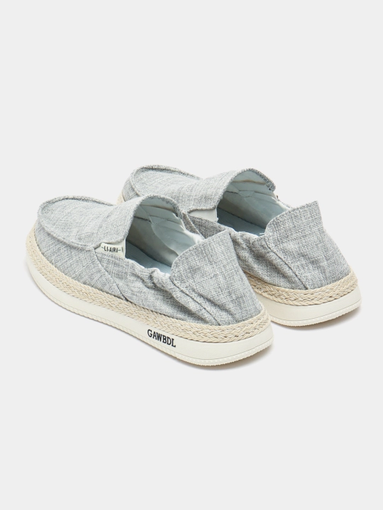 Espadrili erkaklar uchun sliponlar, oyoq kiym, yengil, 3 xil rangda