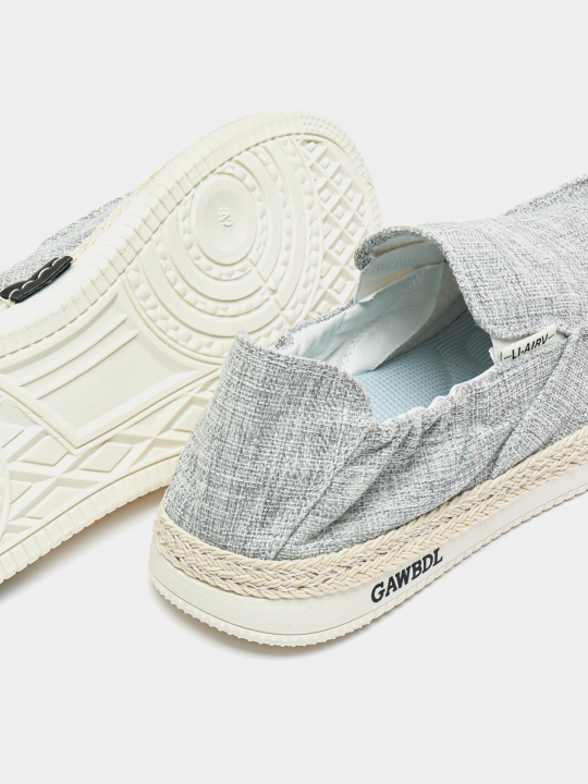 Espadrili erkaklar uchun sliponlar, oyoq kiym, yengil, 3 xil rangda