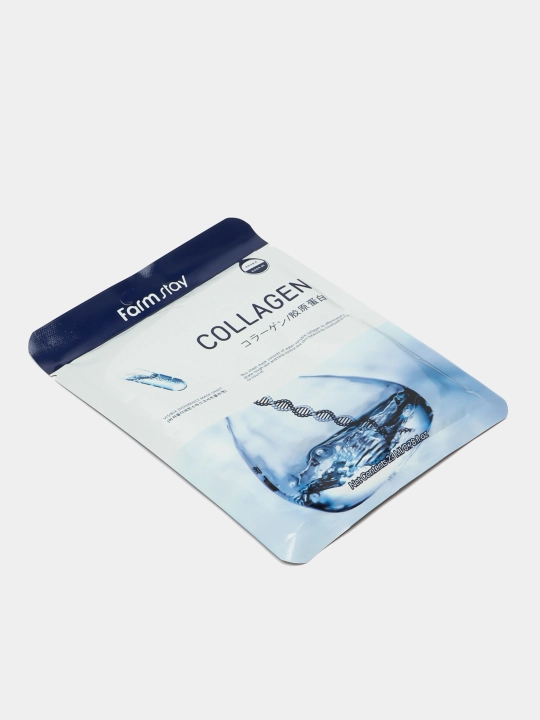 Тканевая маска для лица Collagen, увлажняющая, с коллагеном, 23 мл 