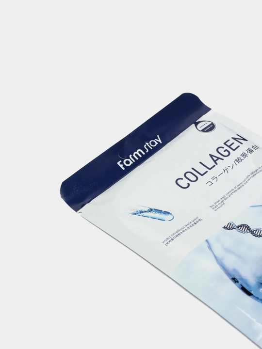 Тканевая маска для лица Collagen, увлажняющая, с коллагеном, 23 мл 