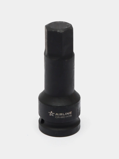 Zarba boshi 1/2" DR tashqi olti burchakli H18 L=78 mm, ATAS015 - 