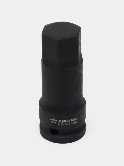 Zarba boshi 1/2" DR, tashqi olti burchakli H24 L=78 mm, ATAS019 - 
