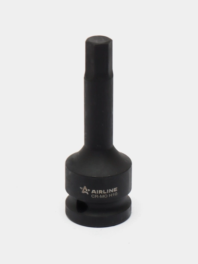 Zarba boshi 1/2" DR, tashqi olti burchakli H10 L=78 mm, ATAS007 - 