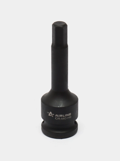 Zarba boshi 1/2" DR tashqi olti burchakli H9 L=78 mm, ATAS006 - 