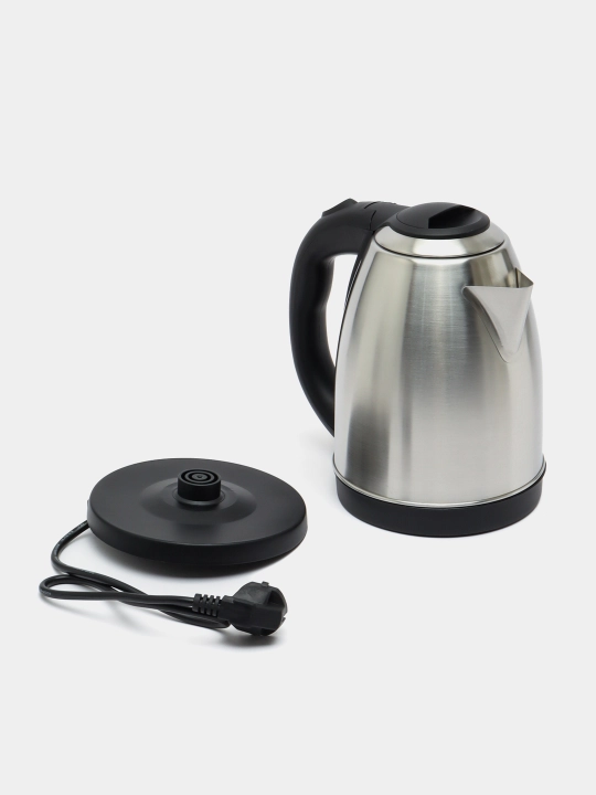 Чайник Blackton Bt KT2025S, мощность 1500 Вт, объем 2 л, металлический стальной