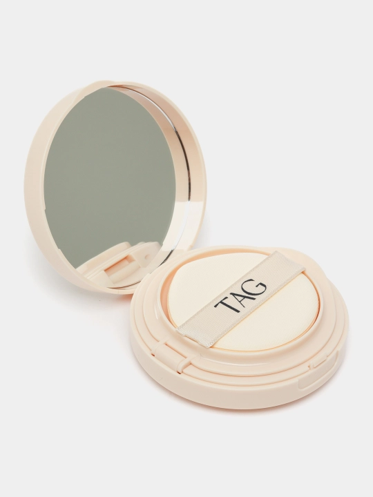 Кушон для лица с ярким эффектом Tag Dewy Skin Cushion SPF50+, Корея
