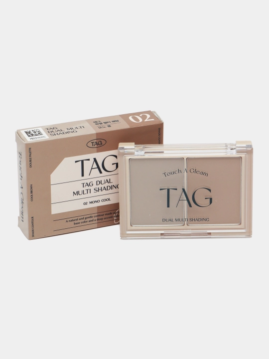 Палетка для контуринга TAG DUAL MULTI SHADING - 