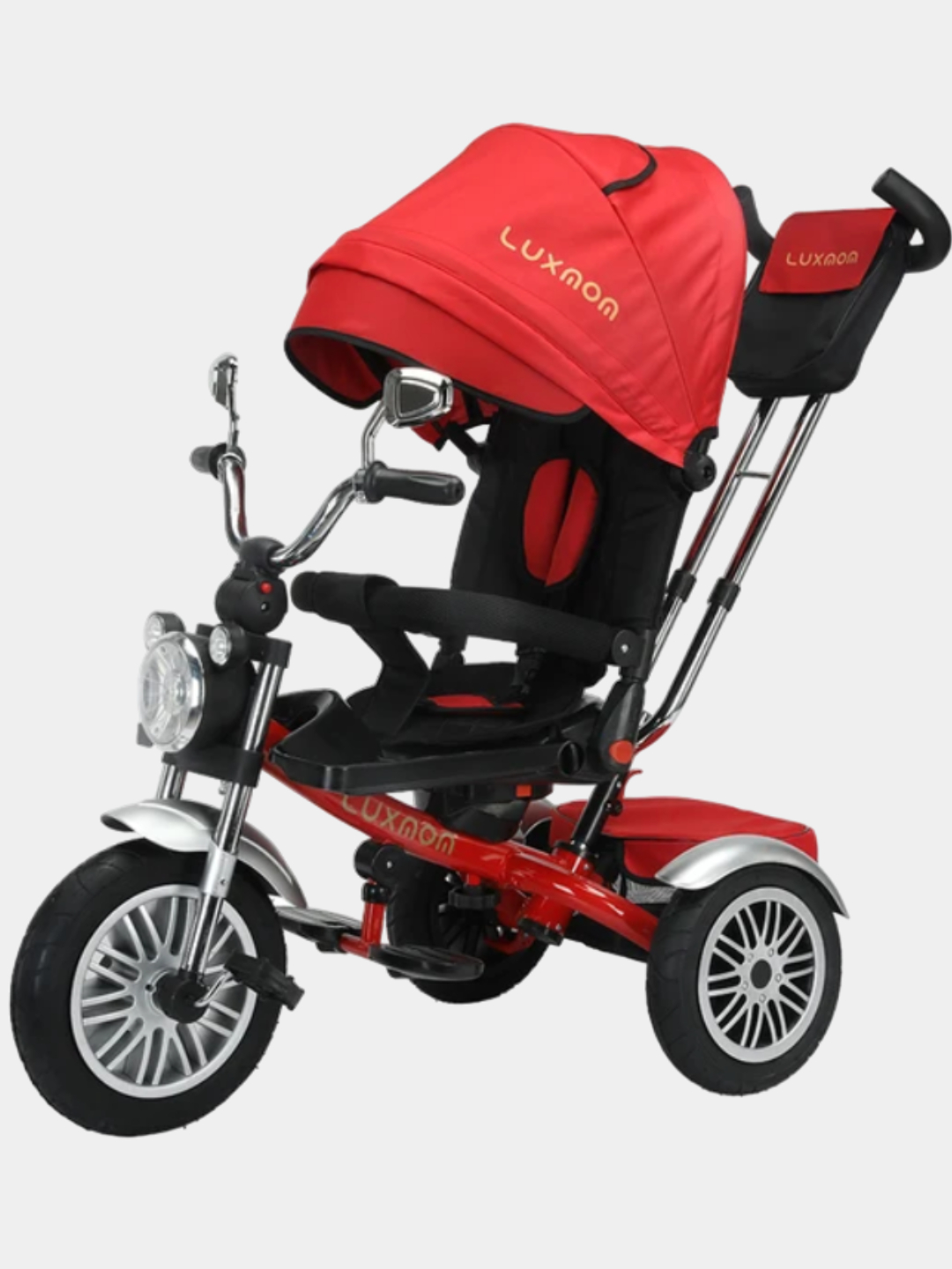 Велоколяска 3-х колесный Luxmom 5199 поворотное сиденье 360 ...