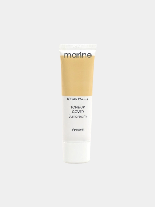 Quyosh nuridan yuz terisini himoyalovchi tonal krem SPF50+, VProve Tone-up Cover Sunscreen, 50 ml
