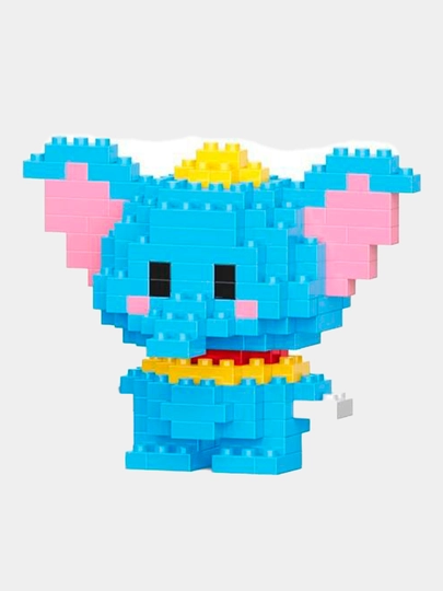 Игрушка-конструктор из мини блоков 3D, 42 вида — 4HOME-967404-ЛАЗУР