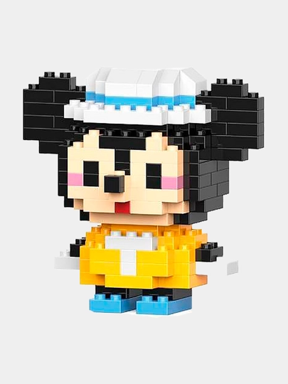 Игрушка-конструктор из мини блоков 3D, 42 вида — 4HOME-967404-ГОРЧИЧ