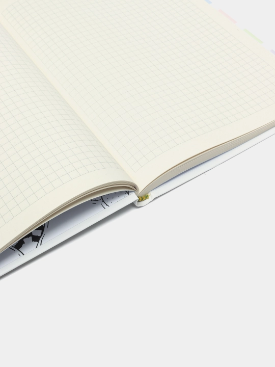 Блокнот, 60г, Интеграл, 143х210мм, 64л, клетка, матовая ламентация Soft-touch, диз.19447-19450
