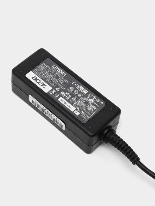 Зарядка для ноутбука Acer 19V 3.42A 65W, блок питания, маленький конец