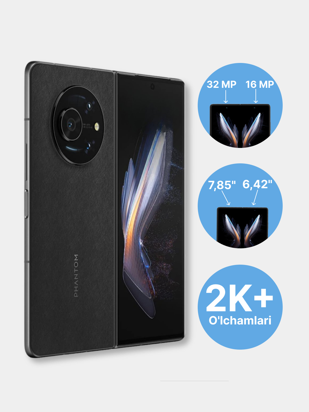 Смартфон tecno phantom v fold 2. Смартфон tecno phantom v fold 2