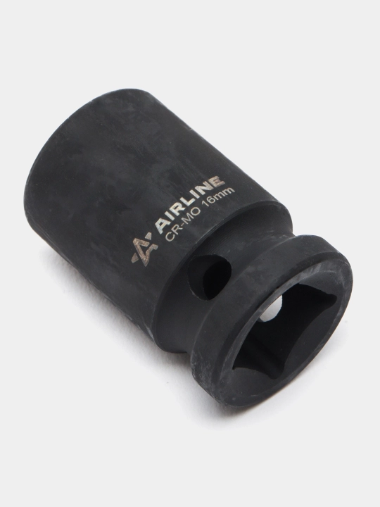 Головка ударная торцевая 1/2" DR шестигранная 16мм L=38 мм, AT-IS12-09