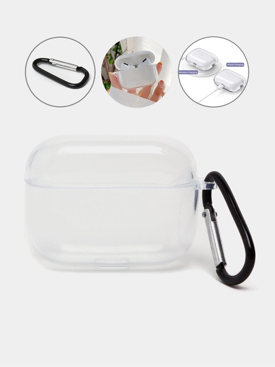 Силиконовый чехол для наушников AirPods Pro, ударопрочный