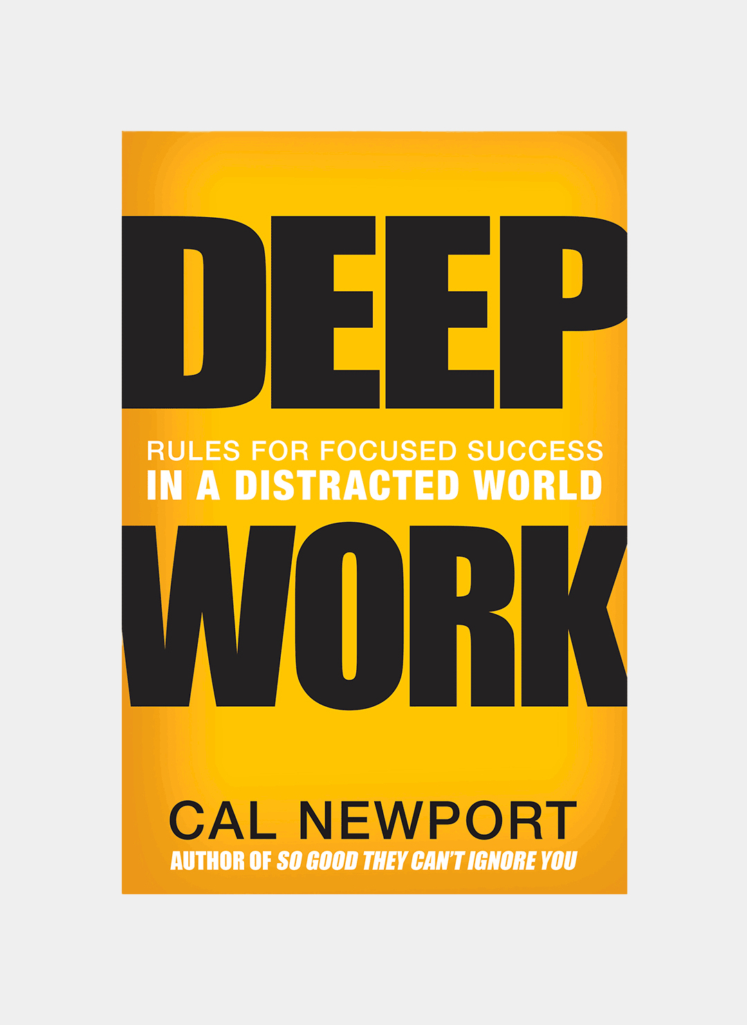 Deep Work - Cal Newport купить по низким ценам в интернет-магазине Uzum  (968872)