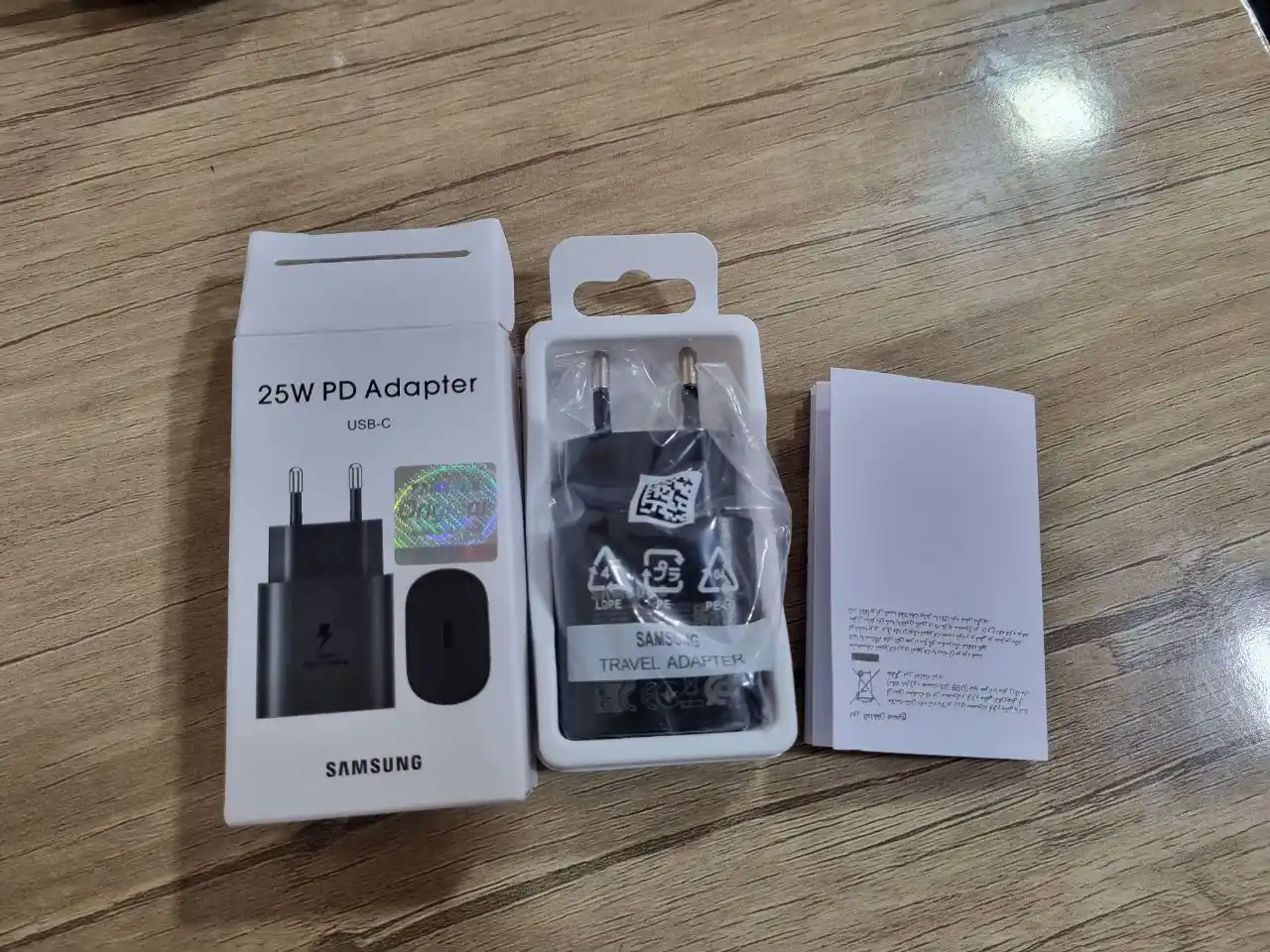Зарядное устройство для Samsung PD, адаптер USB-C, c быстрой зарядкой, 25 Вт