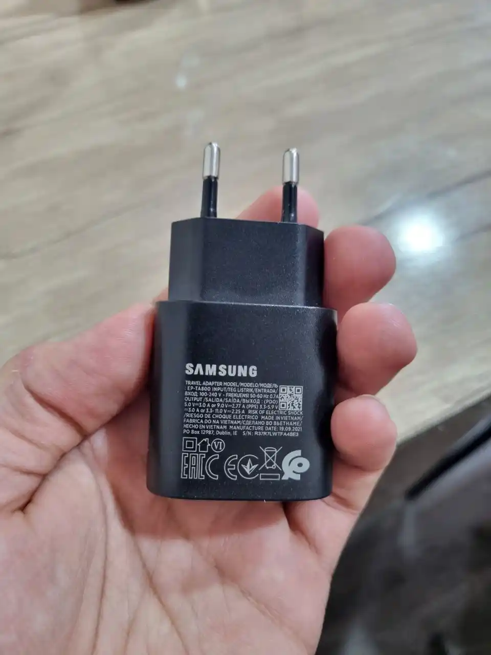 Зарядное устройство для Samsung PD, адаптер USB-C, c быстрой зарядкой, 25 Вт