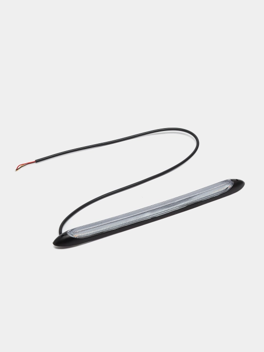 Автомобильный LED свет, белый и жёлтый, мигает, 23 см / 27 см, 2 пары
