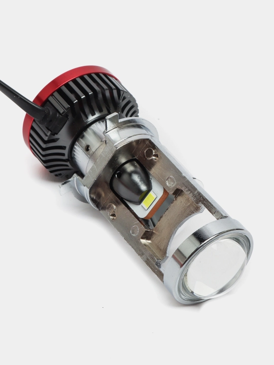 R6 LED Linza H4 5500k 12V - 24V avtomobil faralari uchun