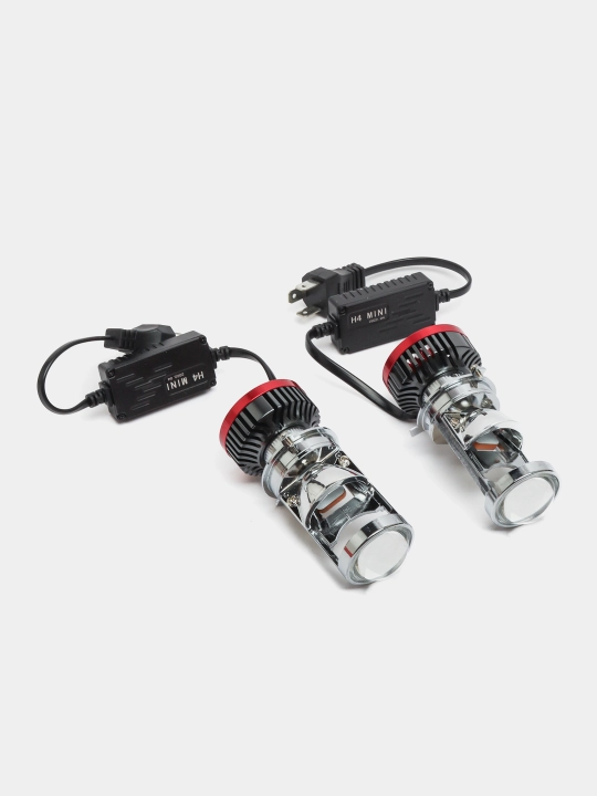 R6 LED Linza H4 5500k 12V - 24V avtomobil faralari uchun