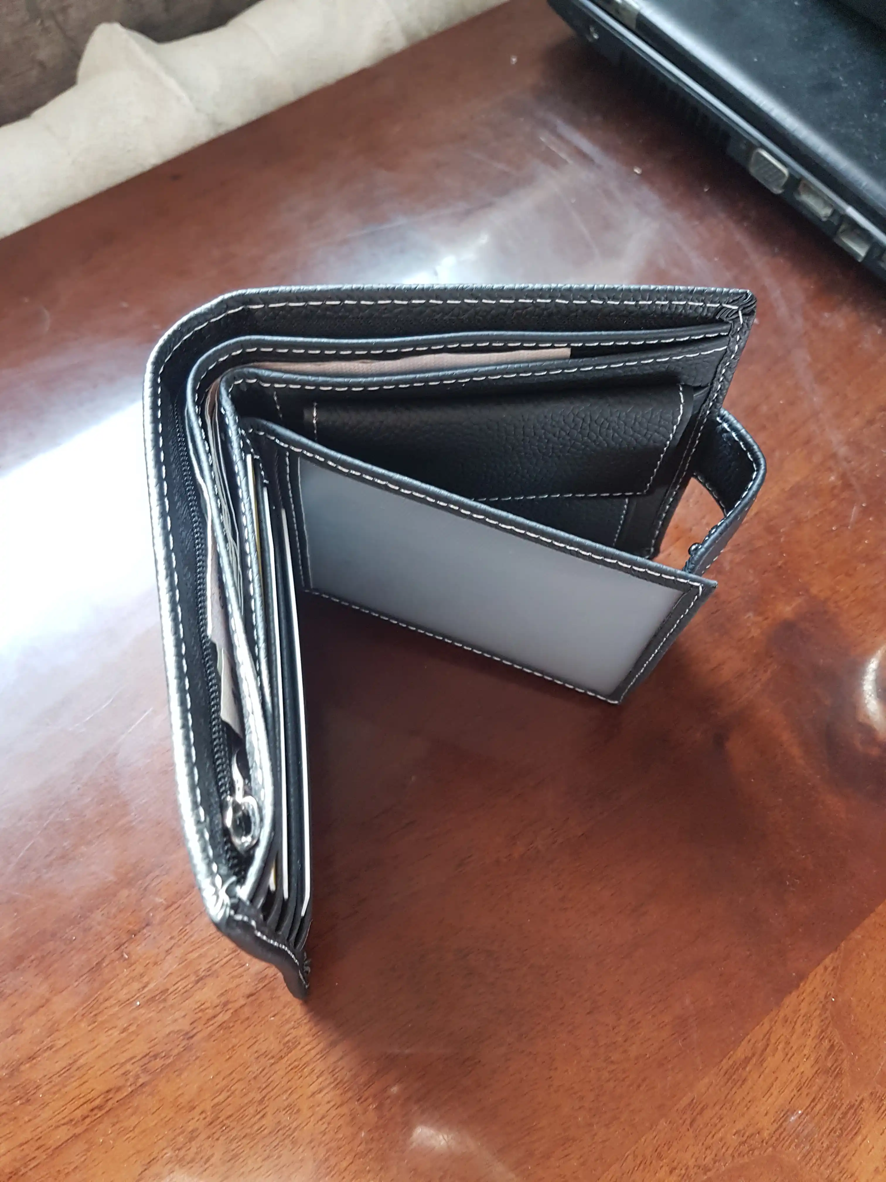 Erkaklar hamyoni Genuine Leather Pocket Wallet