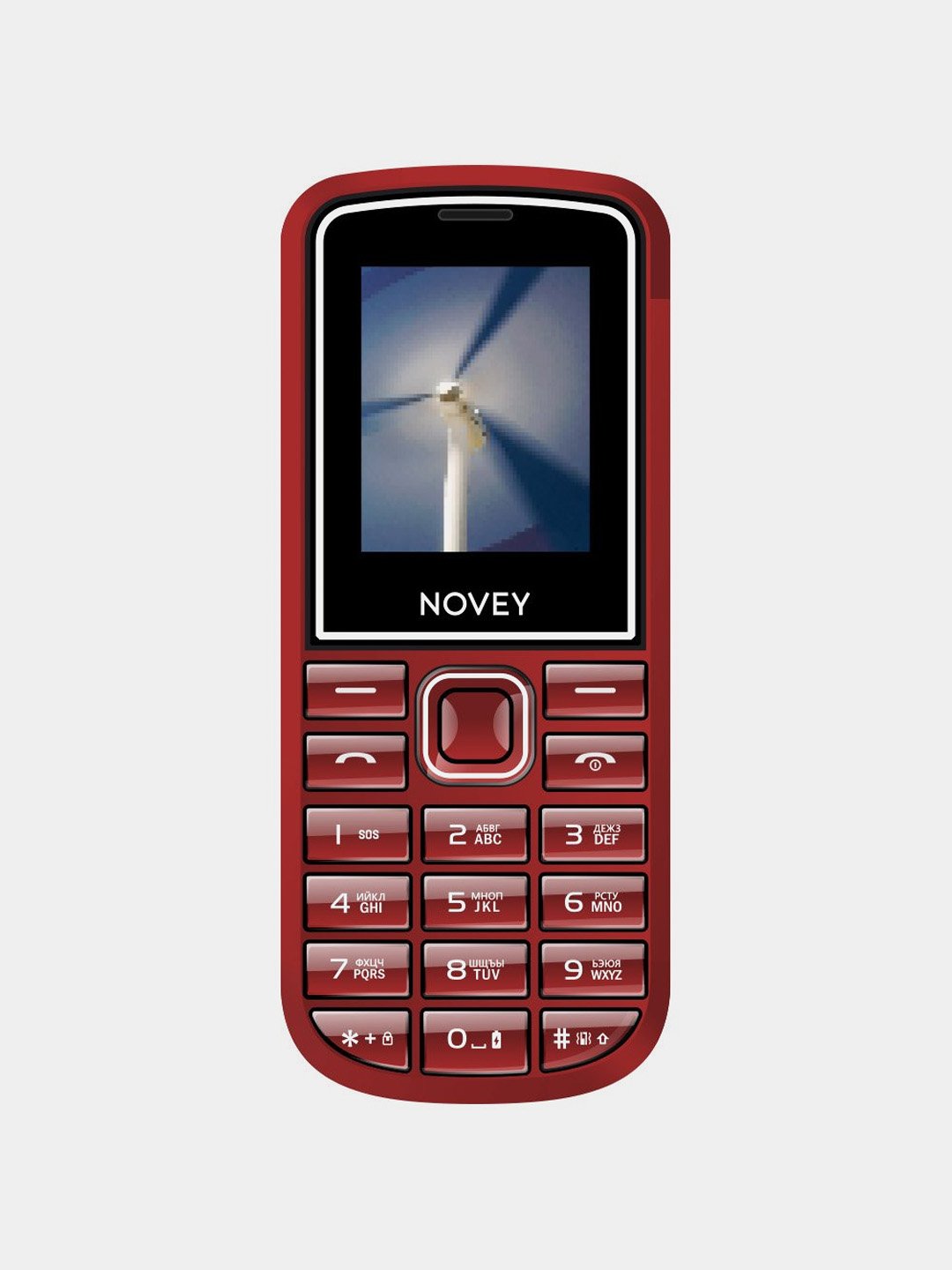 Кнопочный телефон Novey 102, GSM 850/900/1800/1900 MГц купить по низким  ценам в интернет-магазине Uzum (951736)