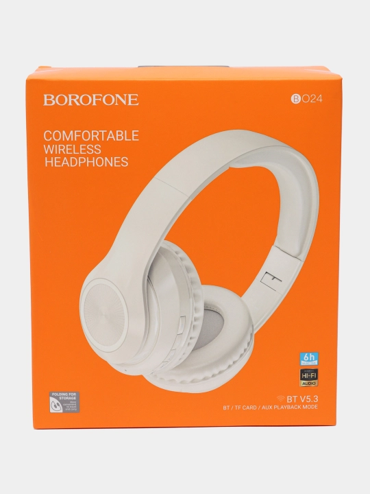 To'liq o'lchamli simsiz quloqchinlar Borofone BO24 Bluetooth 5.3 200mah