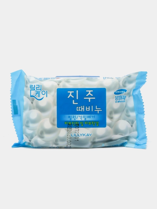 LillyKay yuz va tana uchun kosmetik piling sovun, 150 g, Koreya