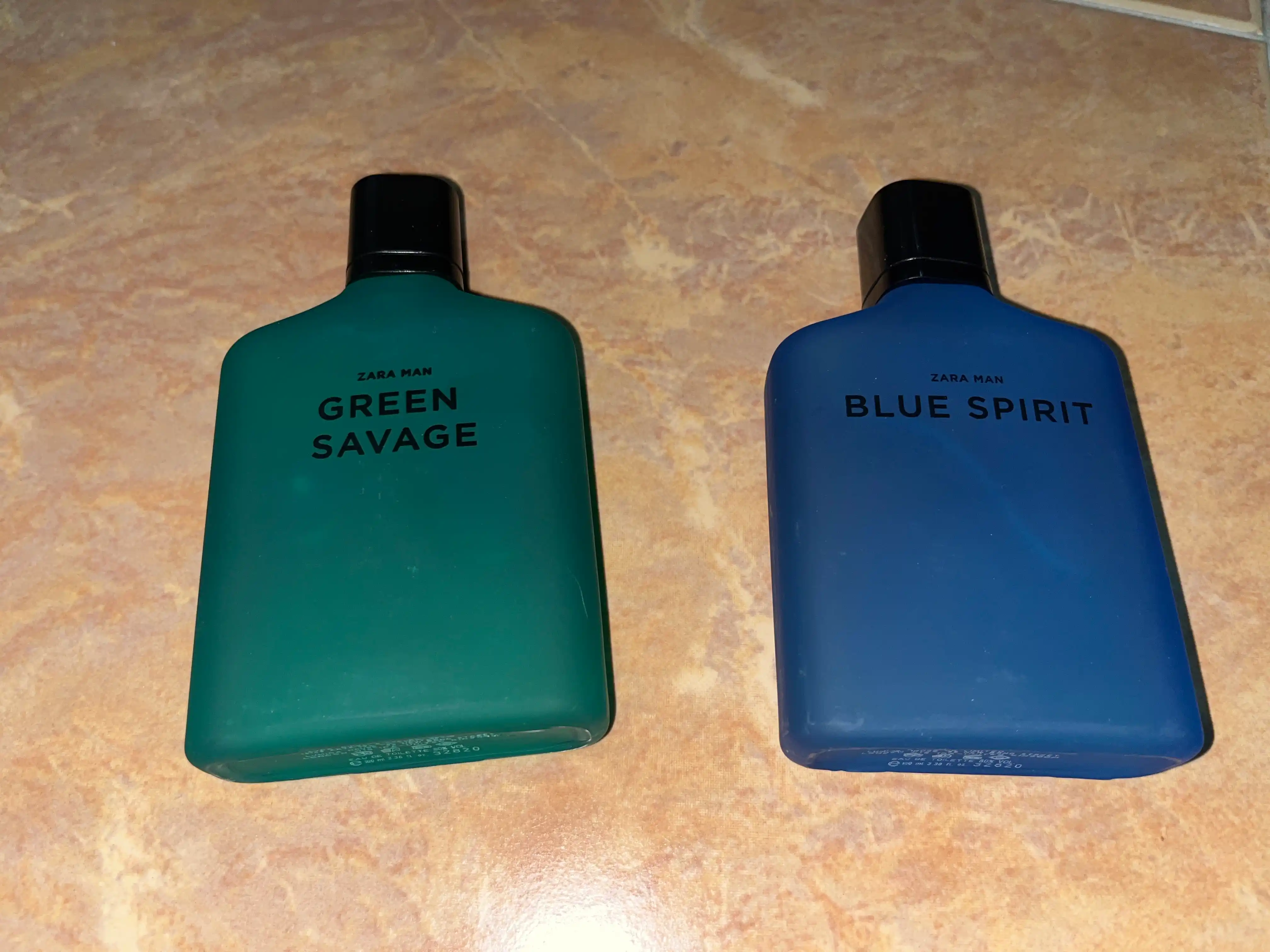 Туалетная вода для мужчин ZARA Green Savage 100 мл + Blue Spirit, 100 мл