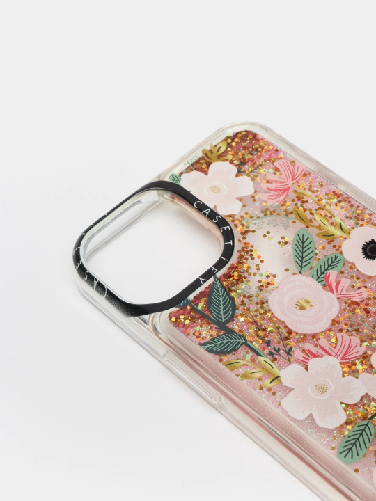 IPhone 11, 12, 13, Pro, Pro Max uchun suyuq yaltiroq shaffof g‘ilof, stressga qarshi