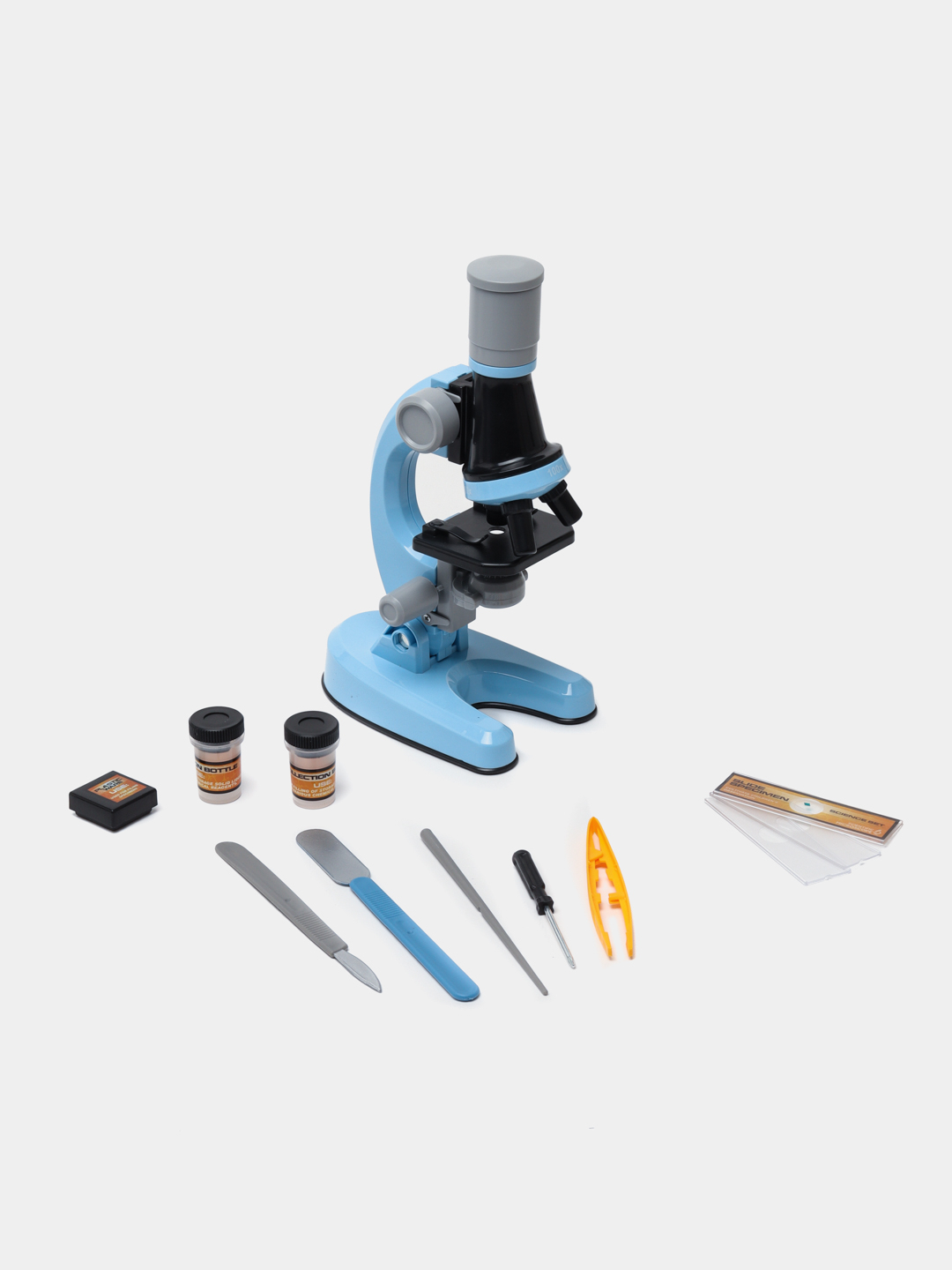 Микроскоп детский школьный с подсветкой "Scientific Microscope" купить ...