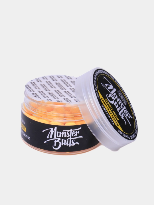 Monster Baits Pop-Up boyllari, 8 mm, karp va fider uchun