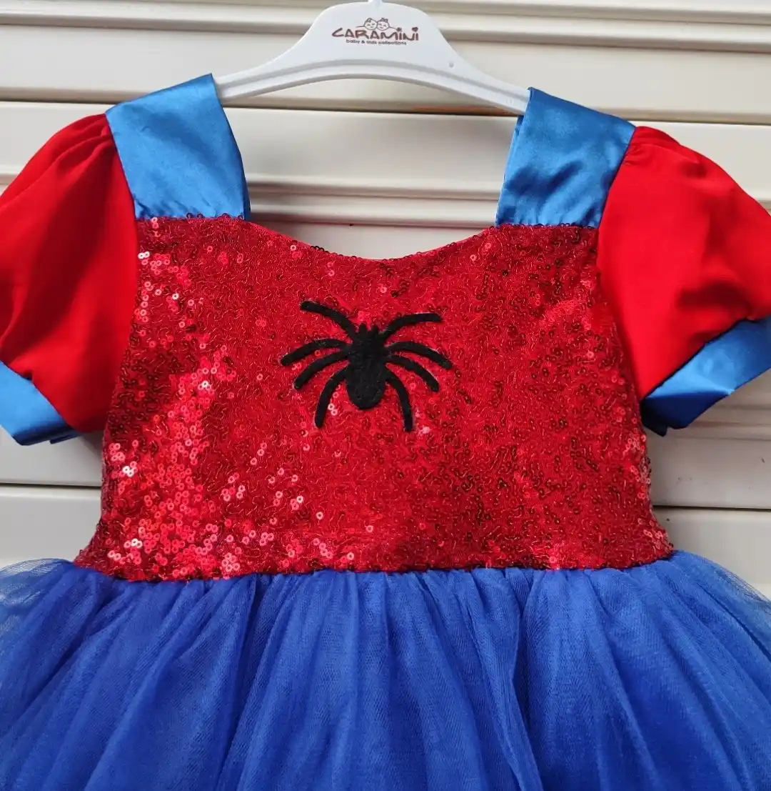 Костюм человека паука, платье Spidergirl в стиле человек паук
