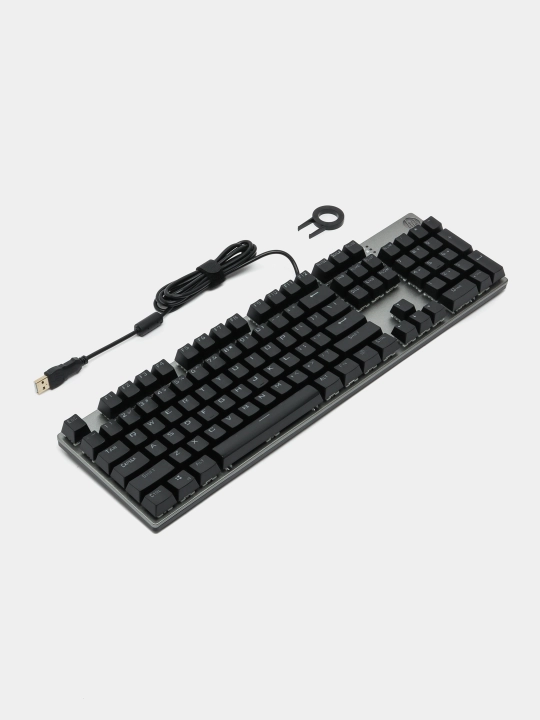 Клавиатура механическая, с подсветкой HP GK400F, USB - 