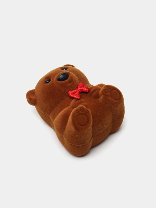 Подарочная коробка, бархатная, для кольца