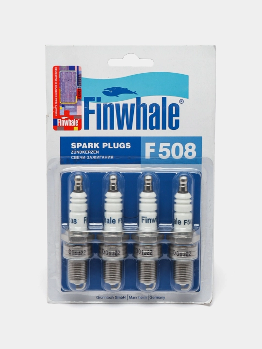 O't oldirish svechasi Finwhale F508, LADA 8-ta klapanli avtomobili uchun, 4 dona - 