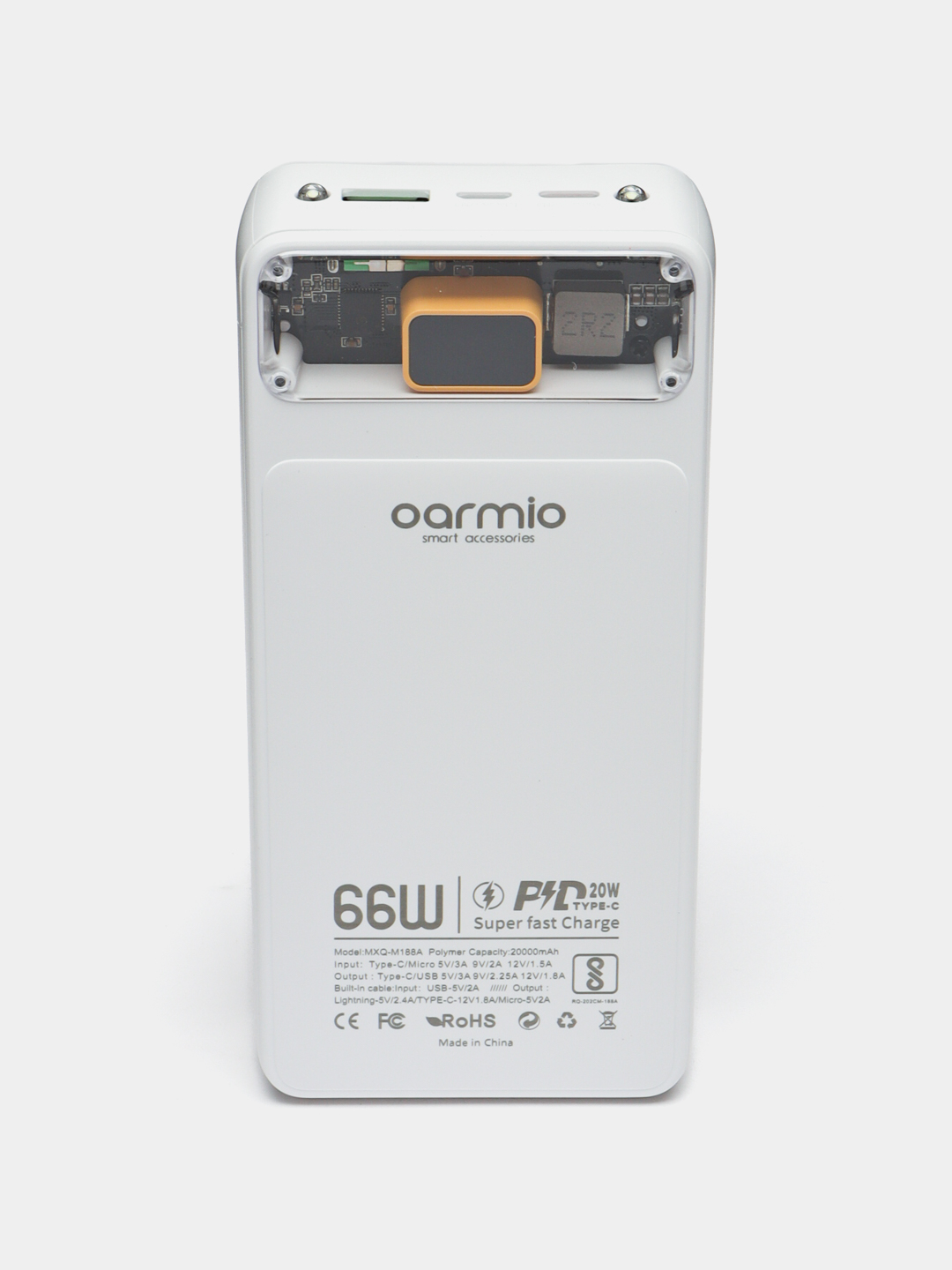 Внешний аккумулятор Power bank 10000/20000 мА/ч, с быстрой зарядкой ...