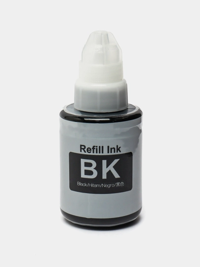 Пигментные чернила Refil Ink Gl-490 Black, для принтеров Canon G1400/2400/3400/4400