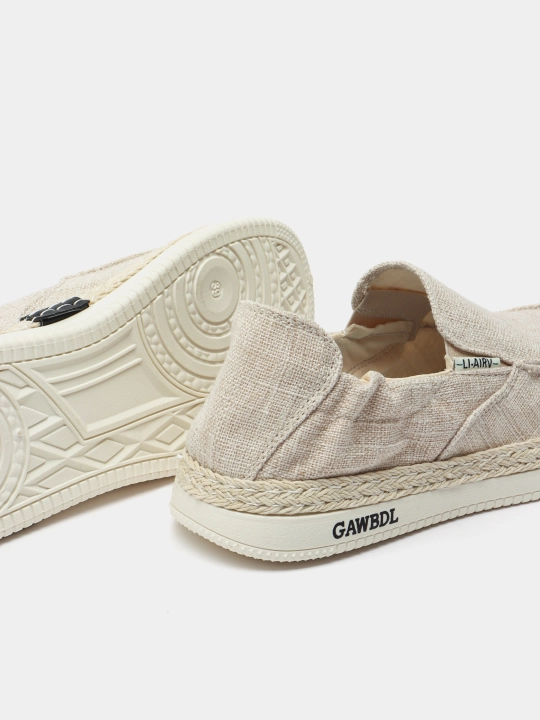 Espadrili erkaklar uchun sliponlar, oyoq kiym, yengil, 3 xil rangda