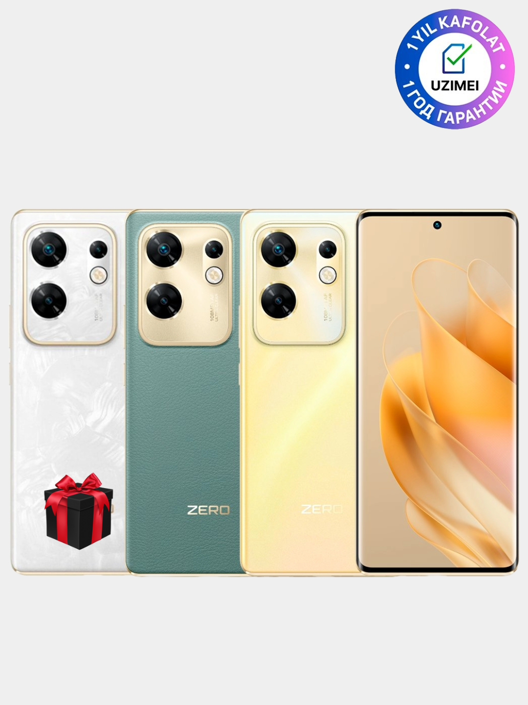 Смартфон Infinix Zero 30 8/256 ГБ+Airpods TWS i18, 1 год гарантия купить по  низким ценам в интернет-магазине Uzum (972284)